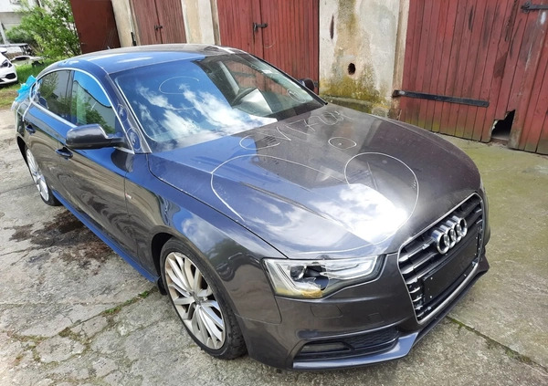 Audi A5 cena 34900 przebieg: 235690, rok produkcji 2014 z Rzepin małe 277